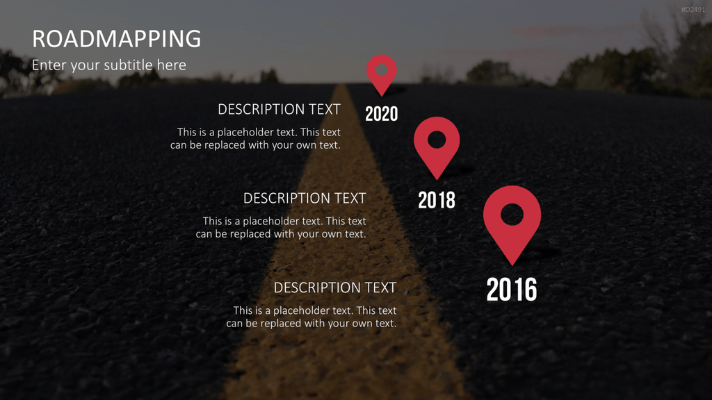 Roadmapping PowerPoint-Vorlage