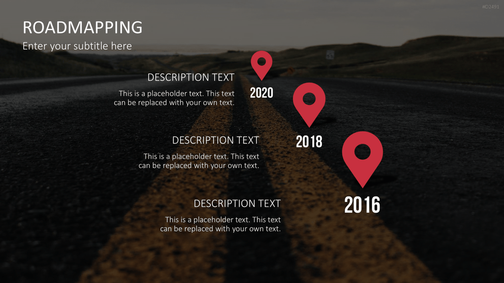 Roadmapping PowerPoint-Vorlage