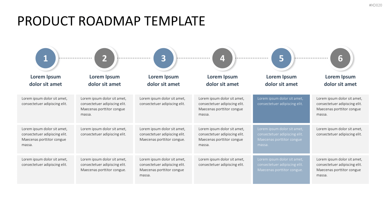Roadmaps-Bundle PowerPoint-Vorlage