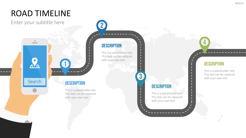 Roadmaps-Bundle PowerPoint-Vorlage