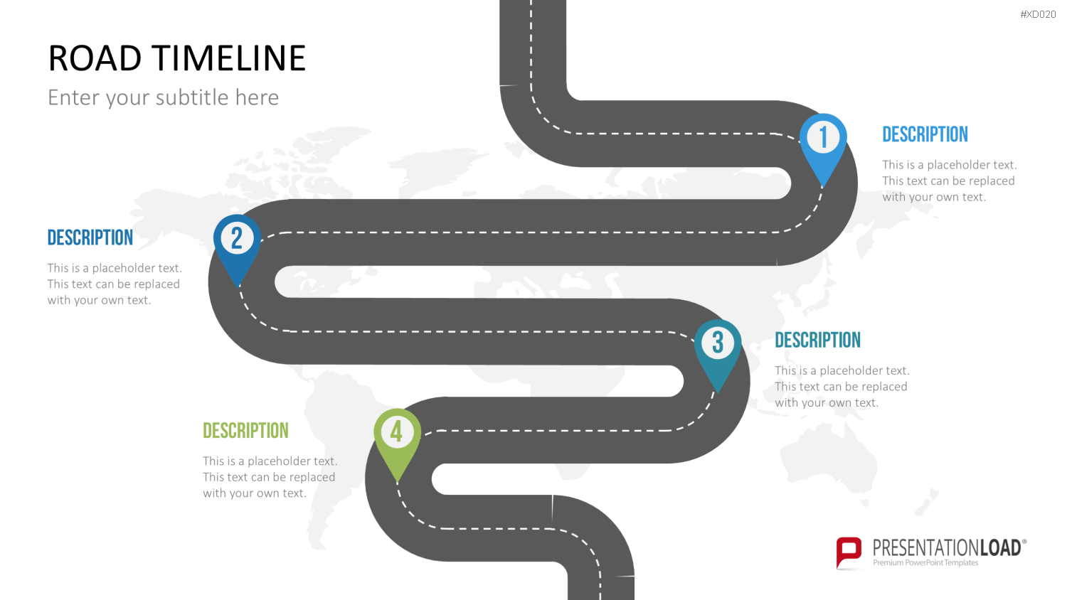 Roadmaps-Bundle PowerPoint-Vorlage