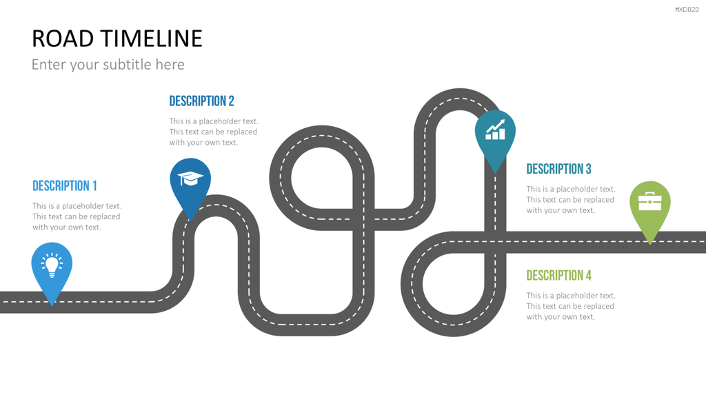 Roadmaps-Bundle PowerPoint-Vorlage