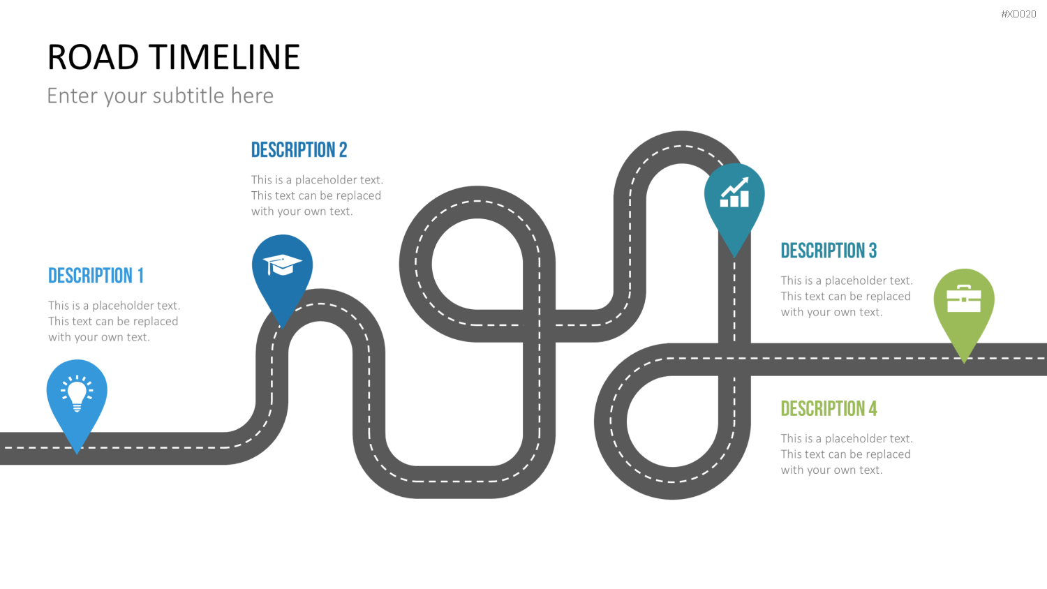 Roadmaps-Bundle PowerPoint-Vorlage