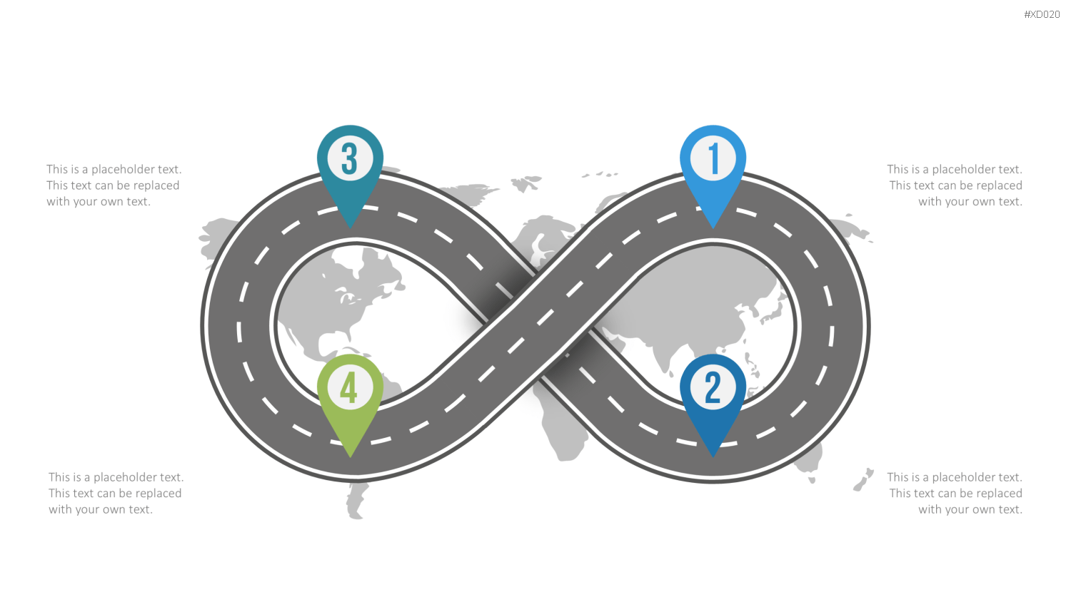 Roadmaps-Bundle PowerPoint-Vorlage