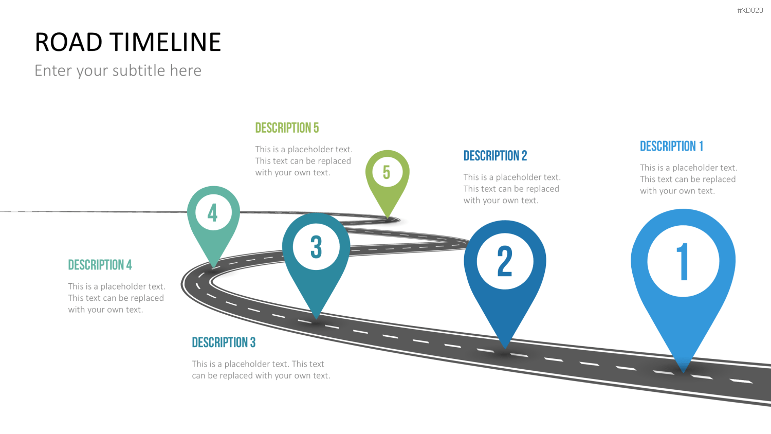 Roadmaps-Bundle PowerPoint-Vorlage