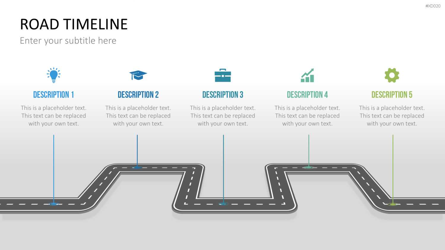 Roadmaps-Bundle PowerPoint-Vorlage