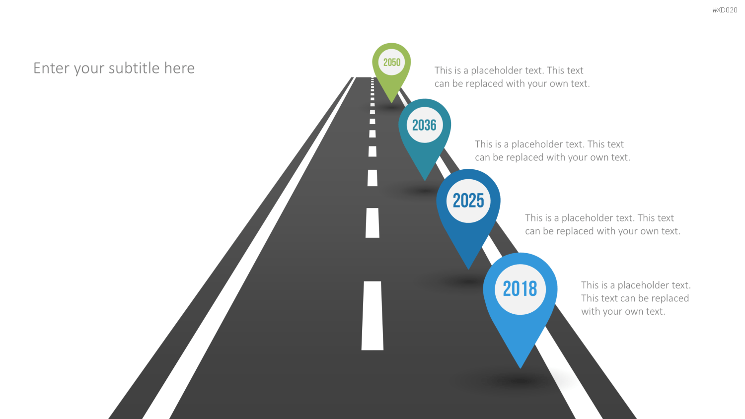 Roadmaps-Bundle PowerPoint-Vorlage