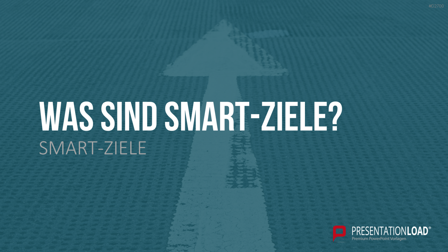 SMART Ziele PowerPoint-Vorlage