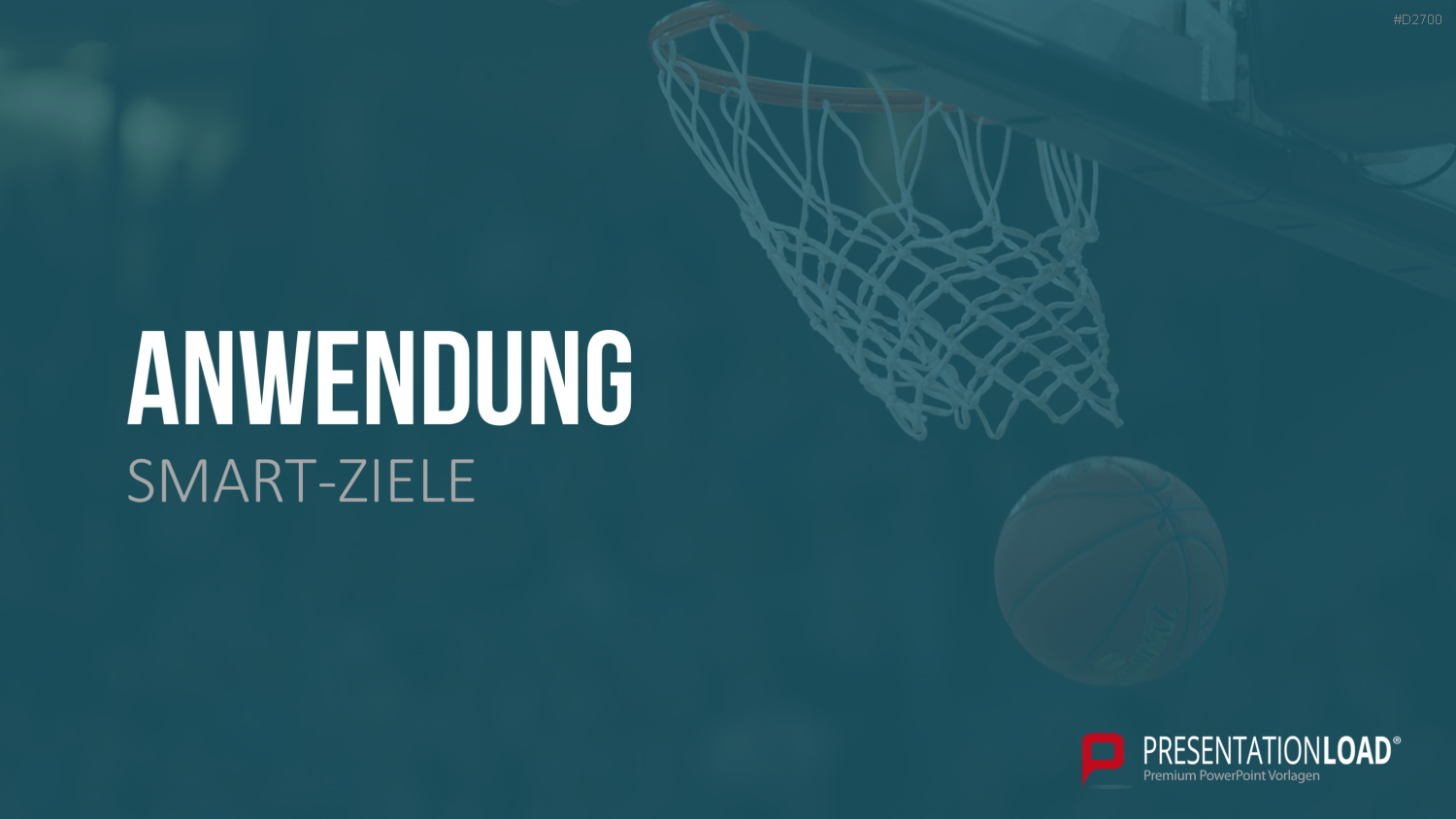 SMART Ziele PowerPoint-Vorlage