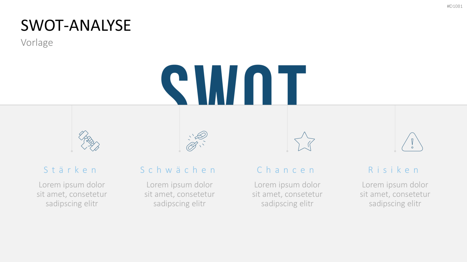 SWOT-Analyse PowerPoint-Vorlage
