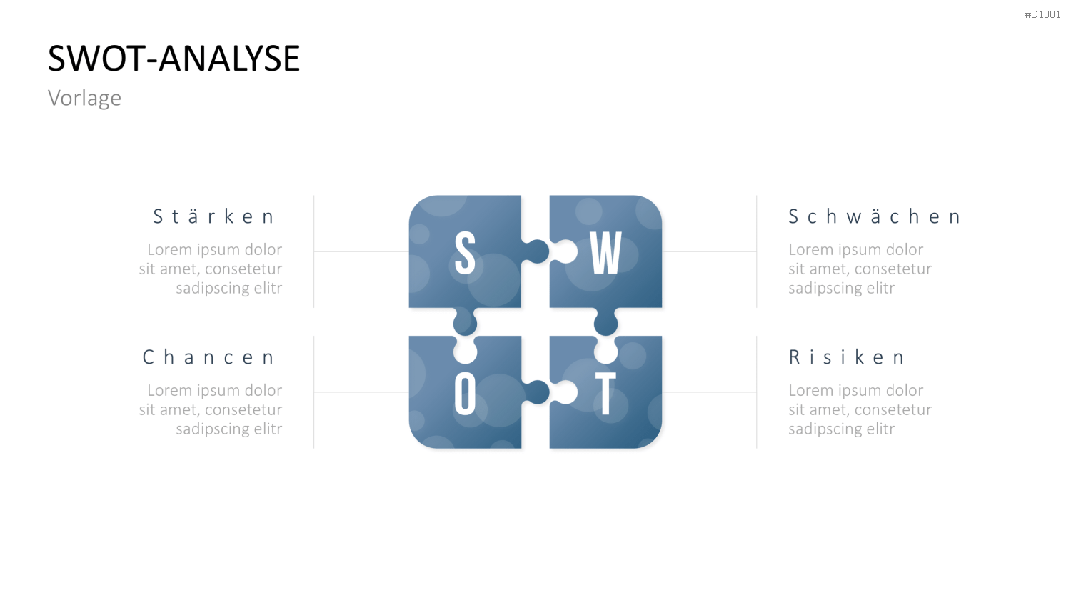 SWOT-Analyse PowerPoint-Vorlage