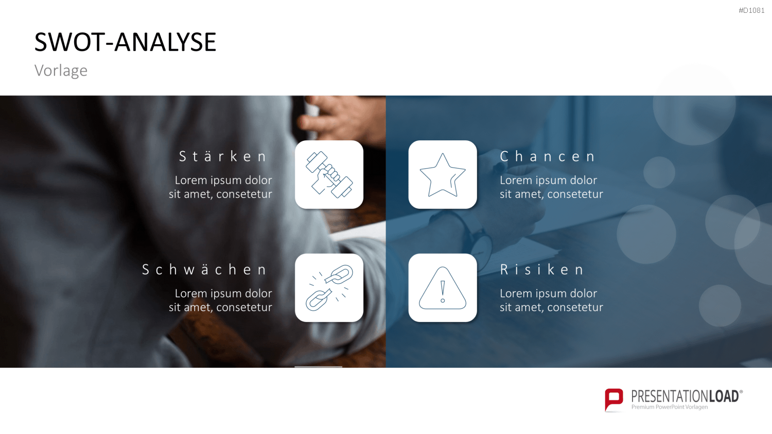 SWOT-Analyse PowerPoint-Vorlage