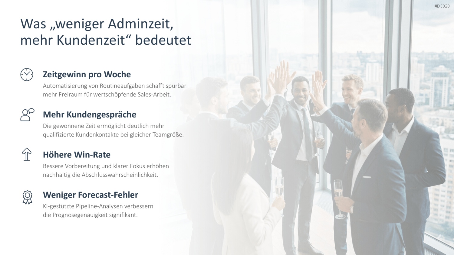 Sales Productivity PowerPoint-Vorlage