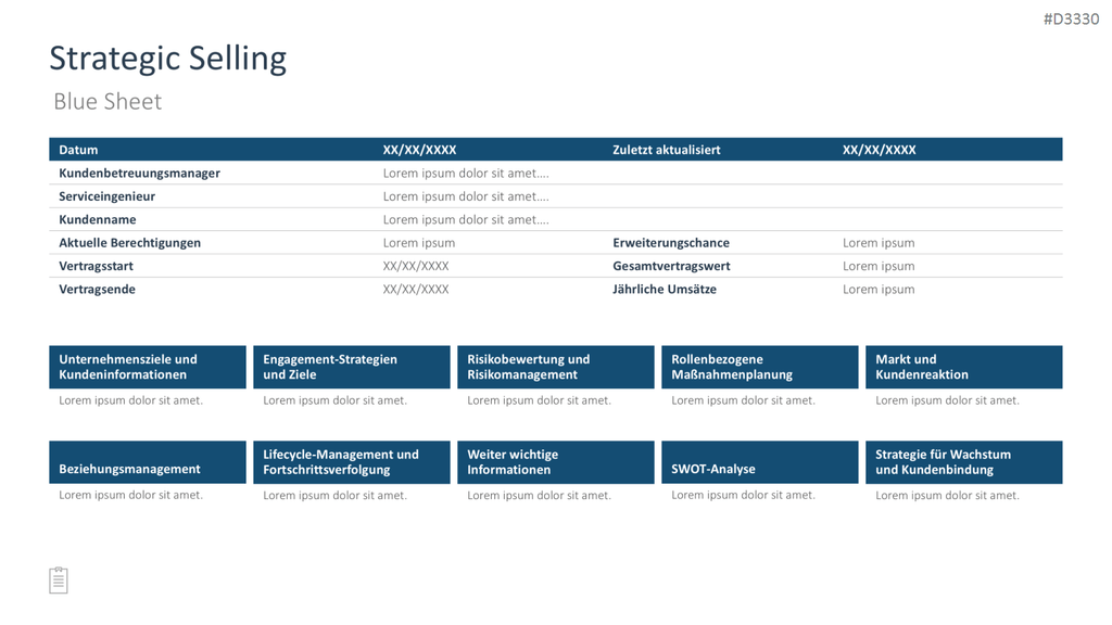 Sales Toolbox PowerPoint-Vorlage