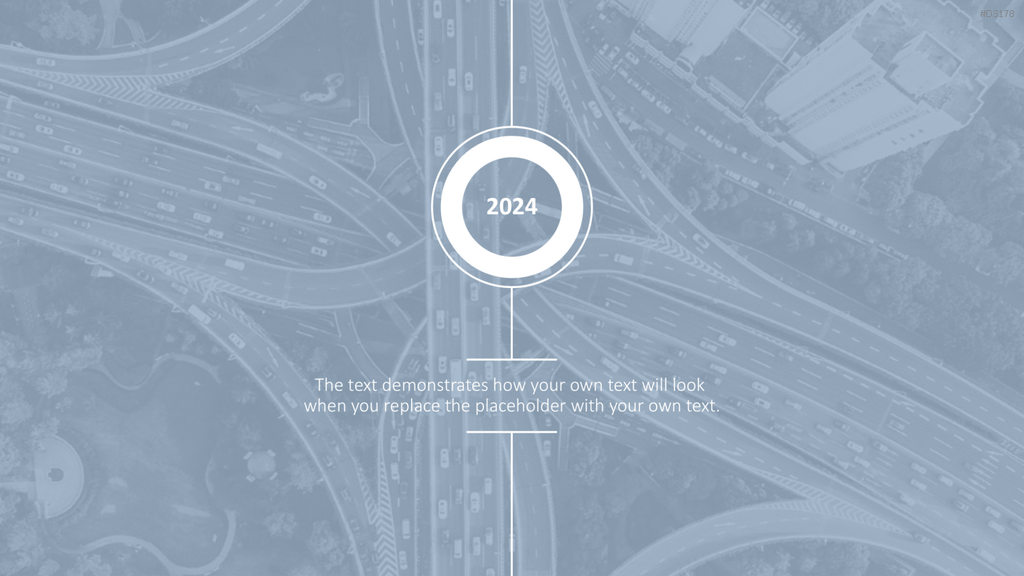 Scrolling Timeline PowerPoint-Vorlage