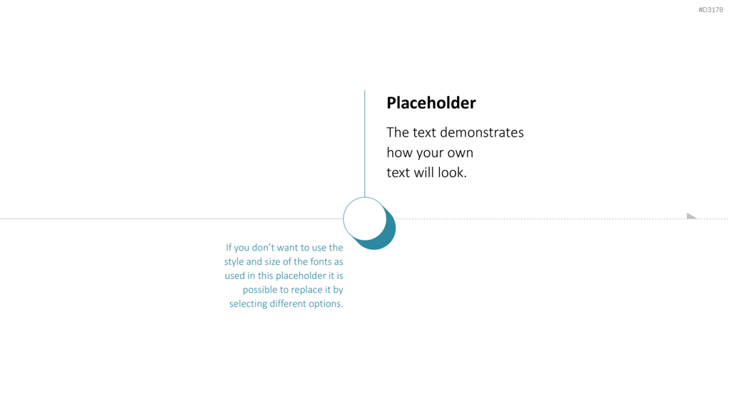 Scrolling Timeline PowerPoint-Vorlage