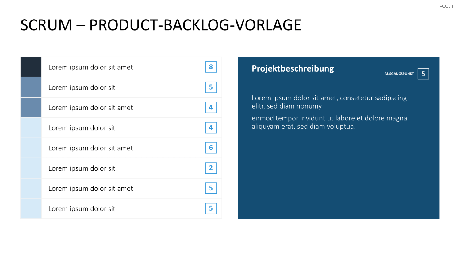 Scrum-Toolbox PowerPoint-Vorlage