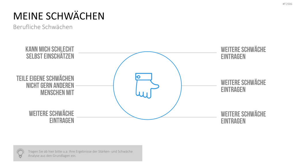 Selbstpräsentation - Bergsteiger PowerPoint-Vorlage