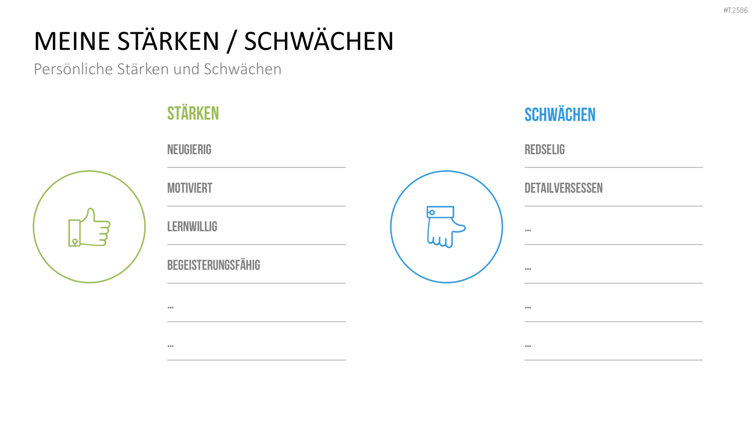 Selbstpräsentation - Bergsteiger PowerPoint-Vorlage