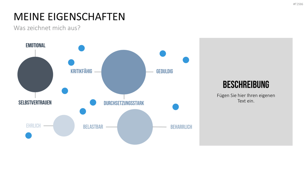 Selbstpräsentation - Bergsteiger PowerPoint-Vorlage