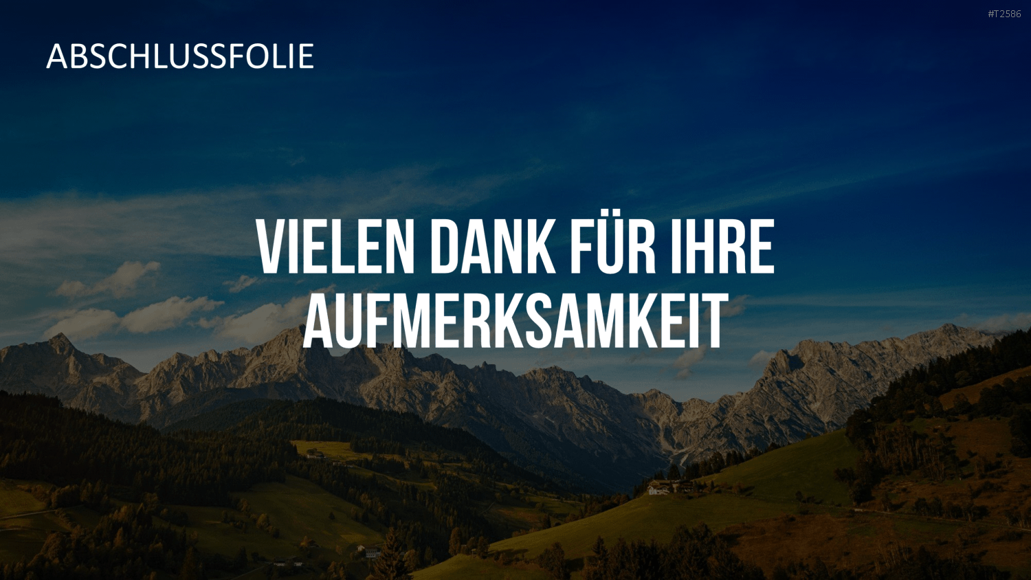 Selbstpräsentation - Bergsteiger PowerPoint-Vorlage