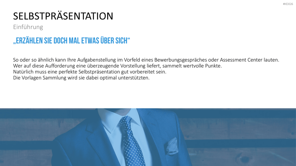 Selbstpräsentation - Bundle PowerPoint-Vorlage