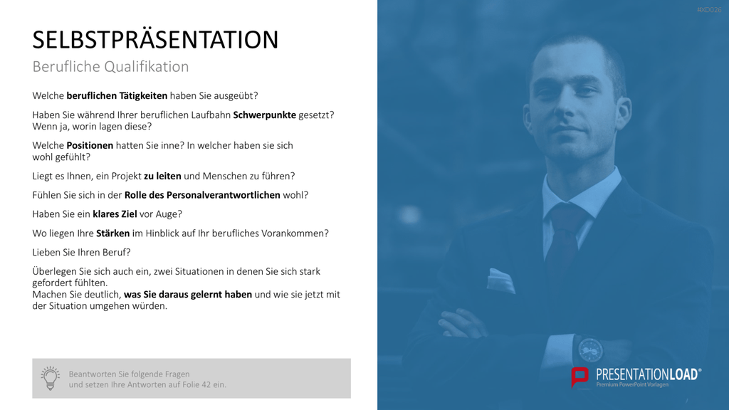 Selbstpräsentation - Bundle PowerPoint-Vorlage
