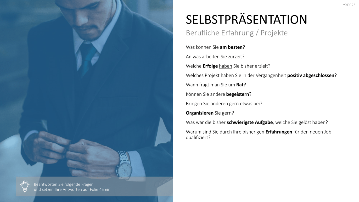 Selbstpräsentation - Bundle PowerPoint-Vorlage