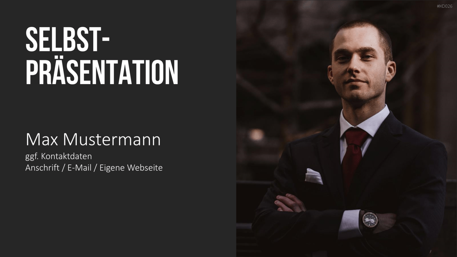 Selbstpräsentation - Bundle PowerPoint-Vorlage