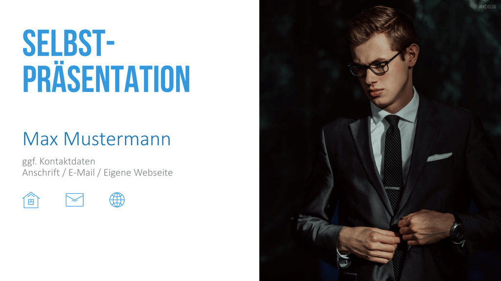 Selbstpräsentation - Bundle PowerPoint-Vorlage