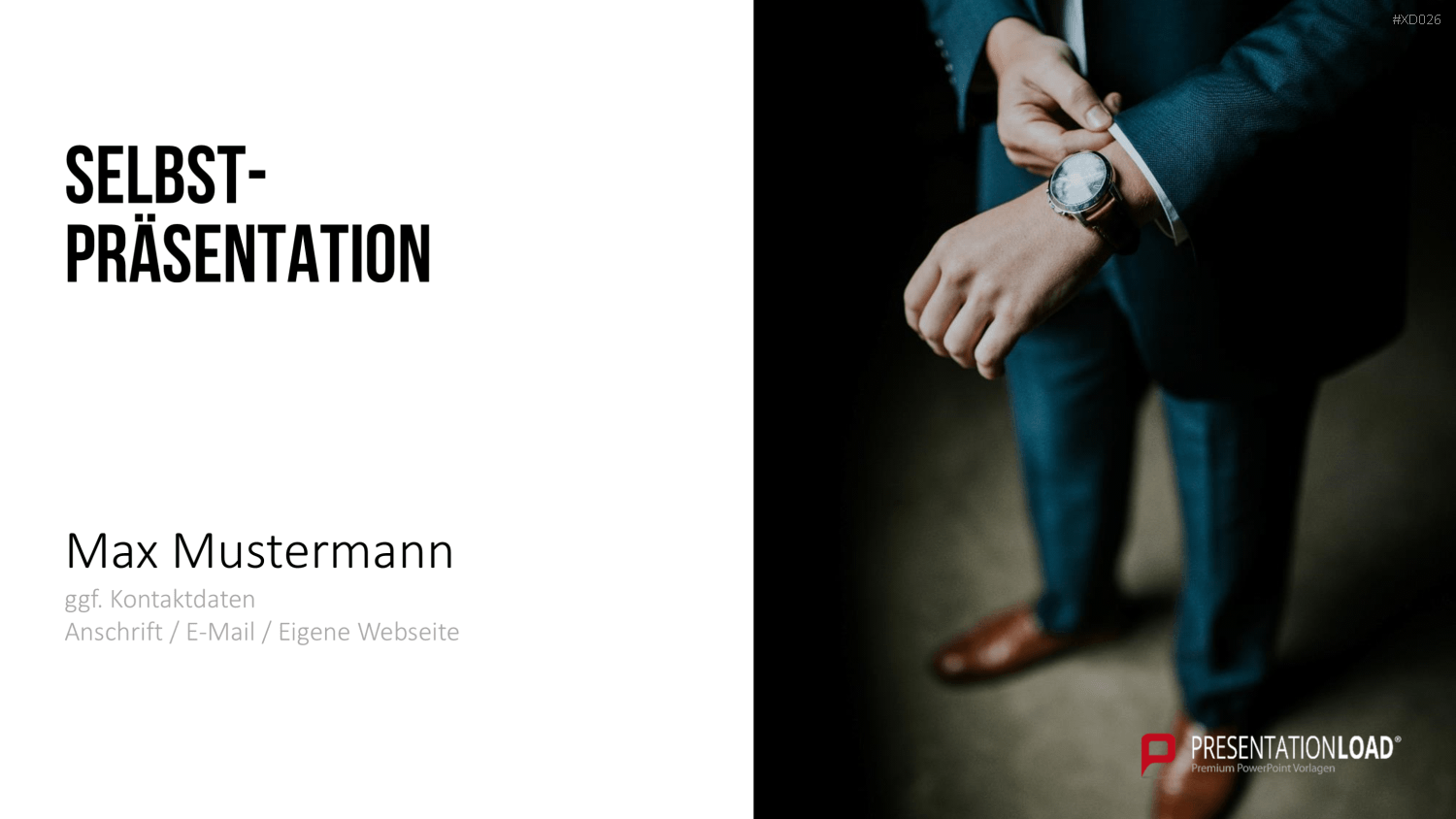 Selbstpräsentation - Bundle PowerPoint-Vorlage