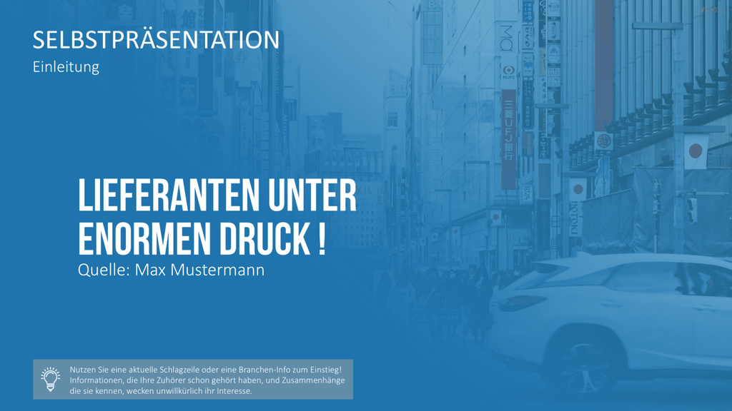 Selbstpräsentation - Bundle PowerPoint-Vorlage