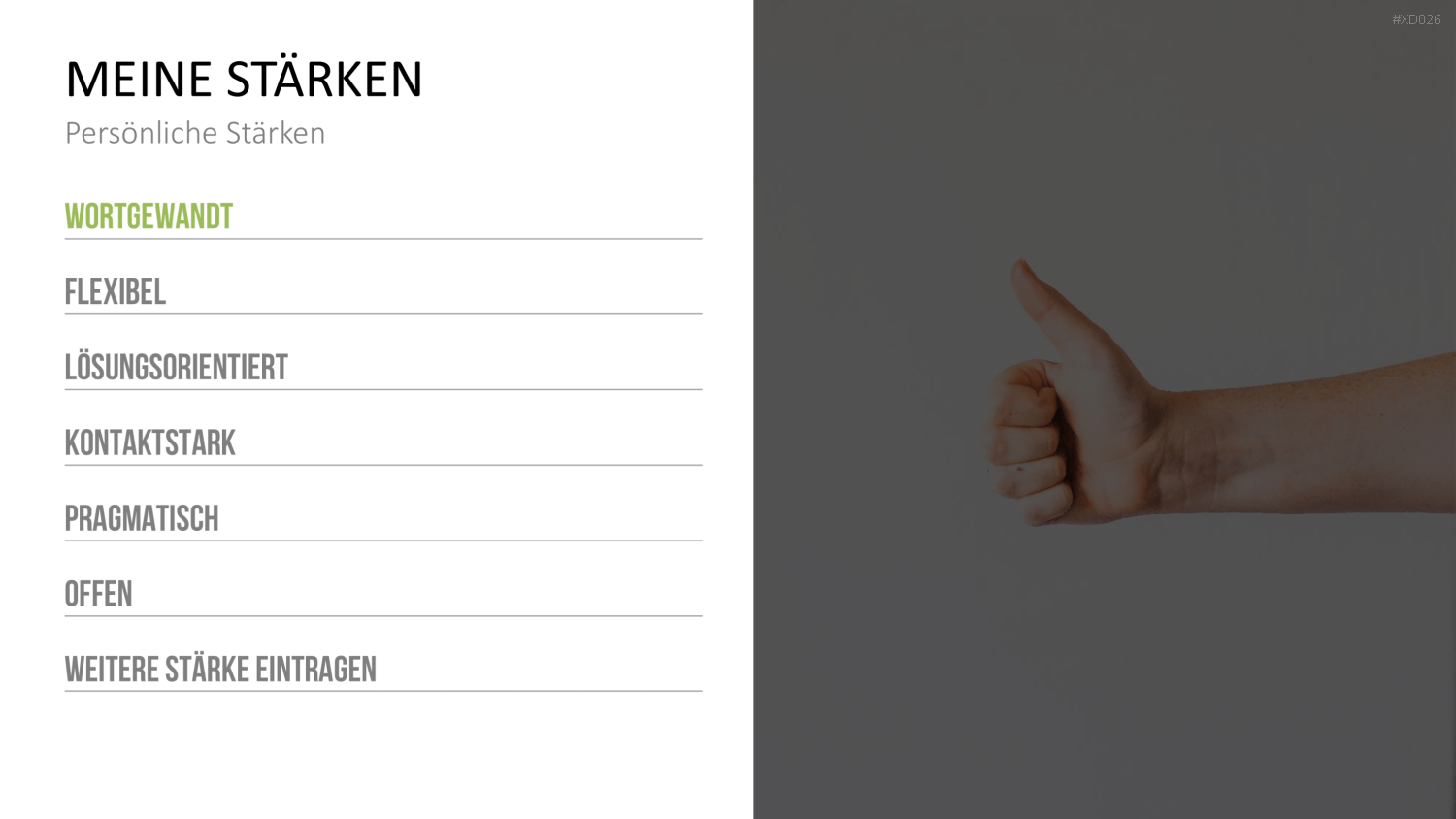 Selbstpräsentation - Bundle PowerPoint-Vorlage