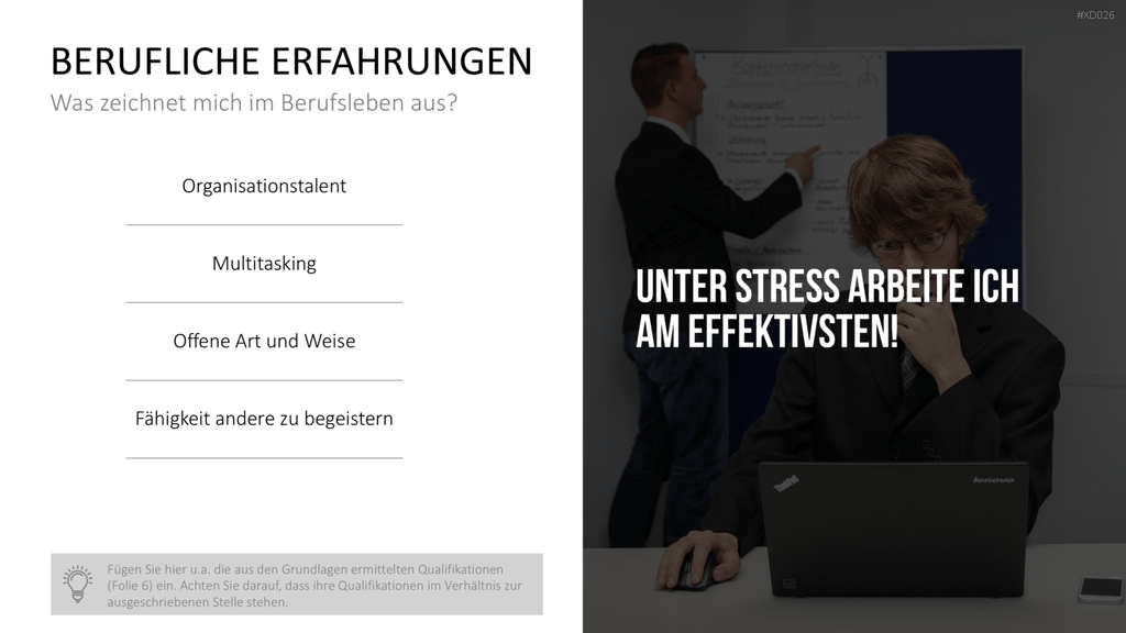 Selbstpräsentation - Bundle PowerPoint-Vorlage