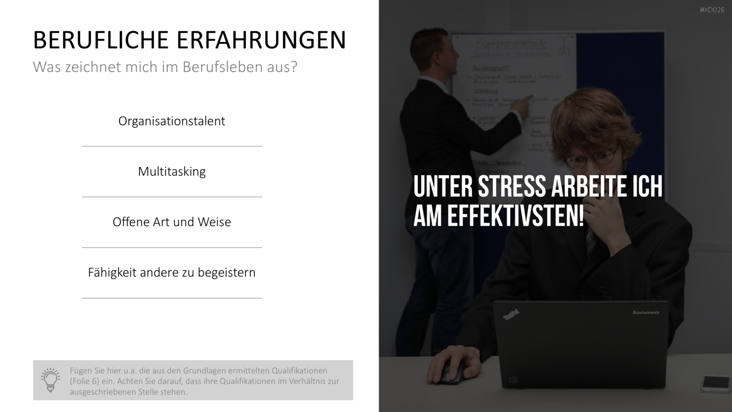 Selbstpräsentation - Bundle PowerPoint-Vorlage