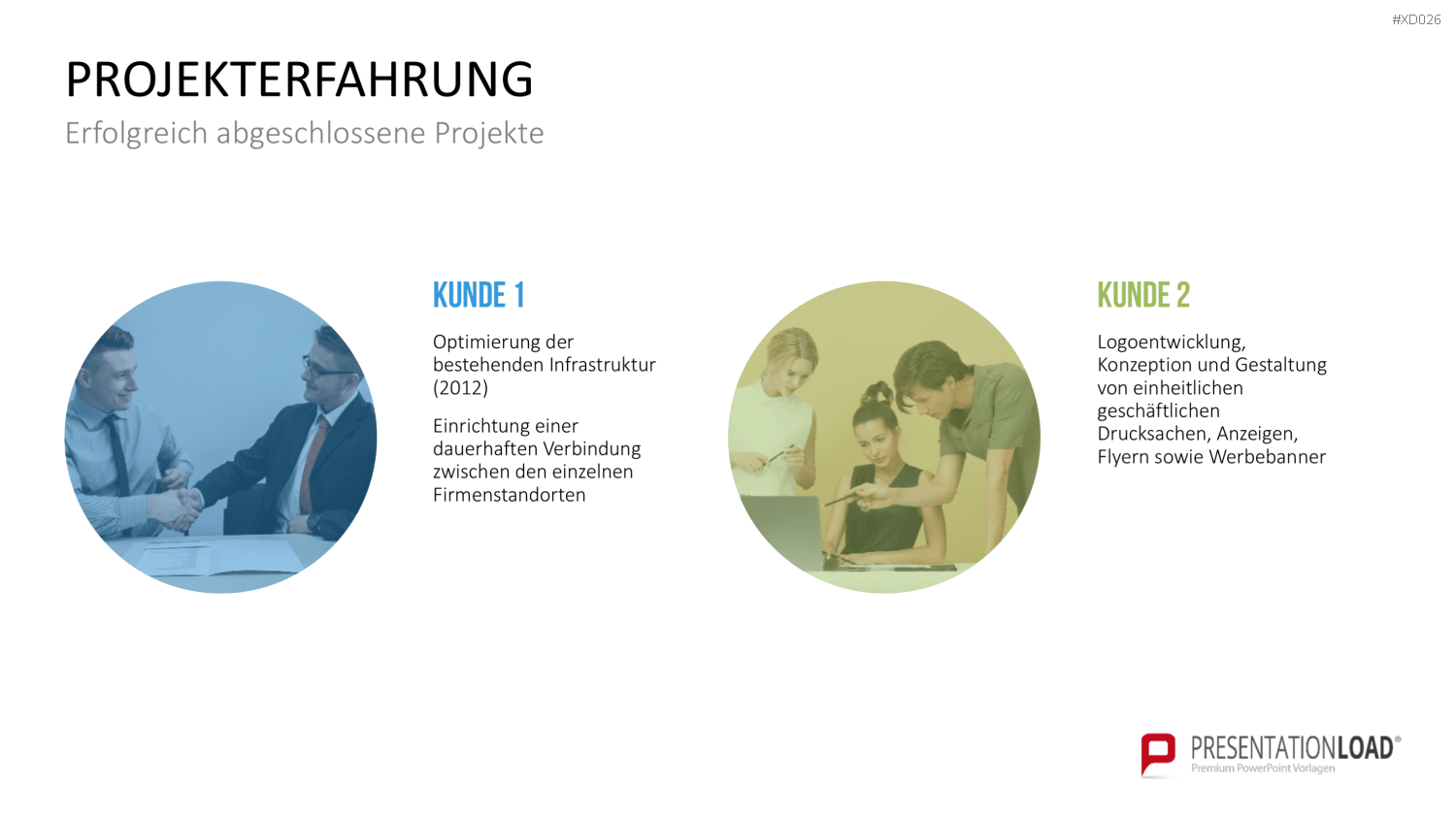 Selbstpräsentation - Bundle PowerPoint-Vorlage