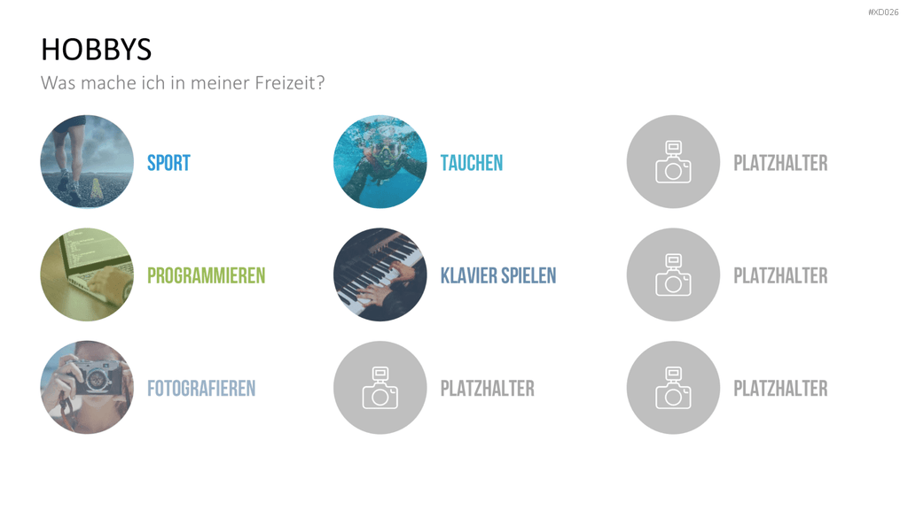 Selbstpräsentation - Bundle PowerPoint-Vorlage