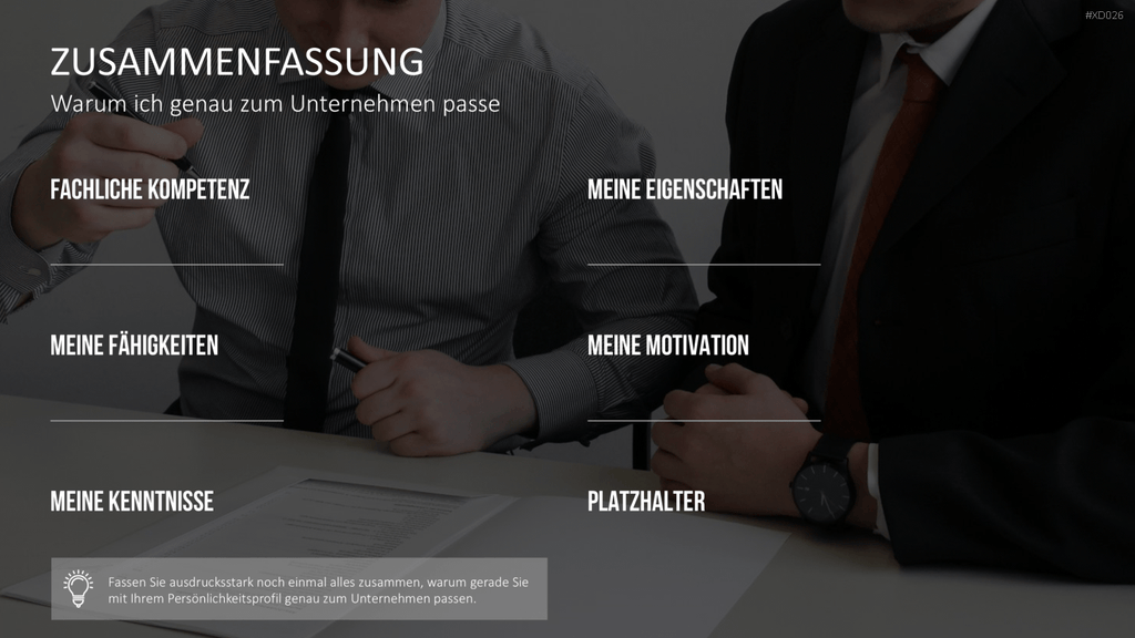 Selbstpräsentation - Bundle PowerPoint-Vorlage