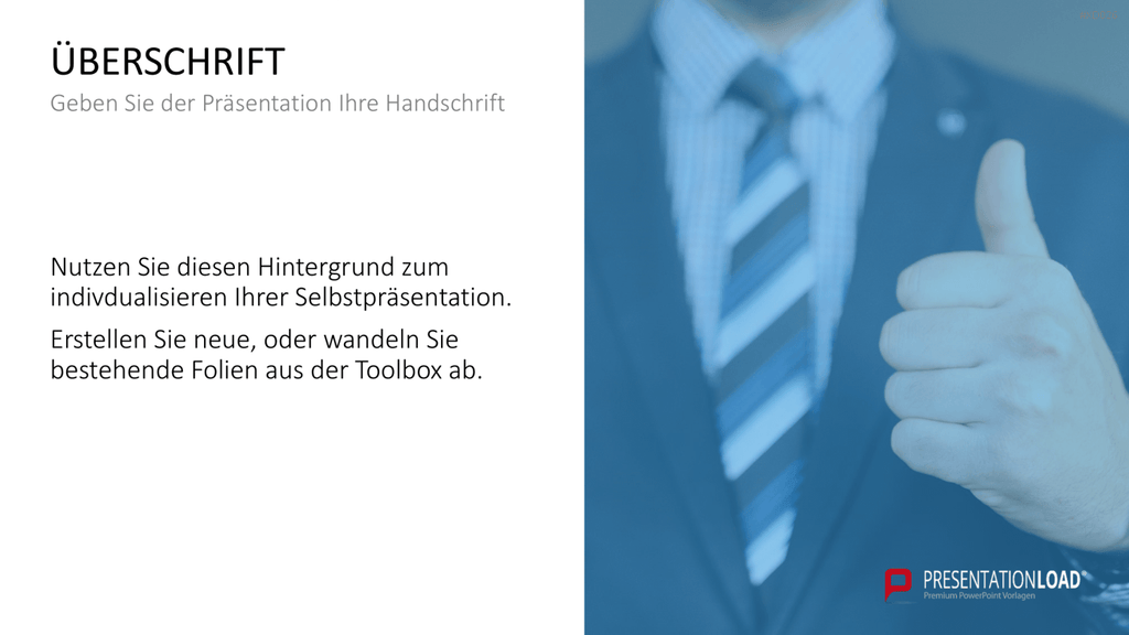 Selbstpräsentation - Bundle PowerPoint-Vorlage