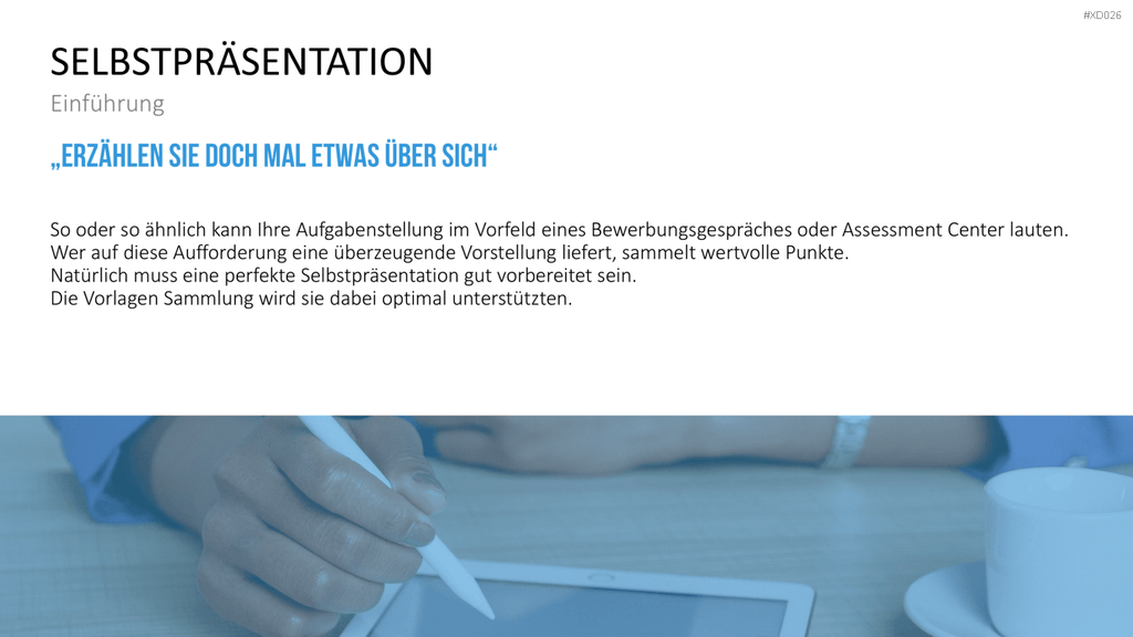 Selbstpräsentation - Bundle PowerPoint-Vorlage
