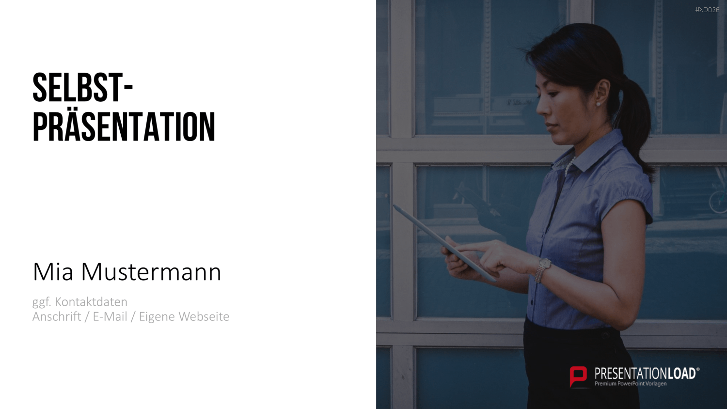 Selbstpräsentation - Bundle PowerPoint-Vorlage