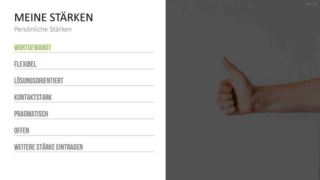 Selbstpräsentation - Bundle PowerPoint-Vorlage