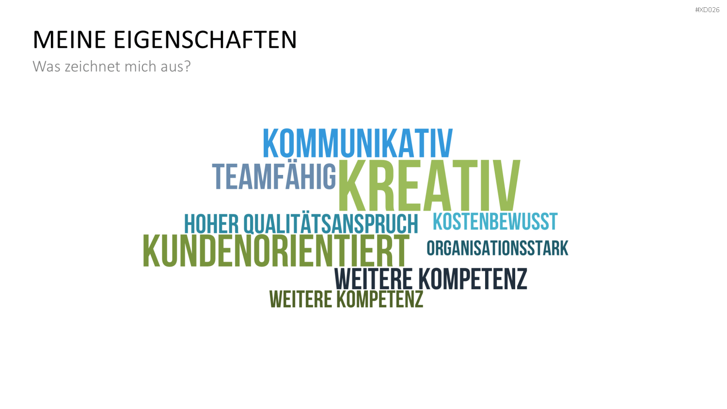 Selbstpräsentation - Bundle PowerPoint-Vorlage