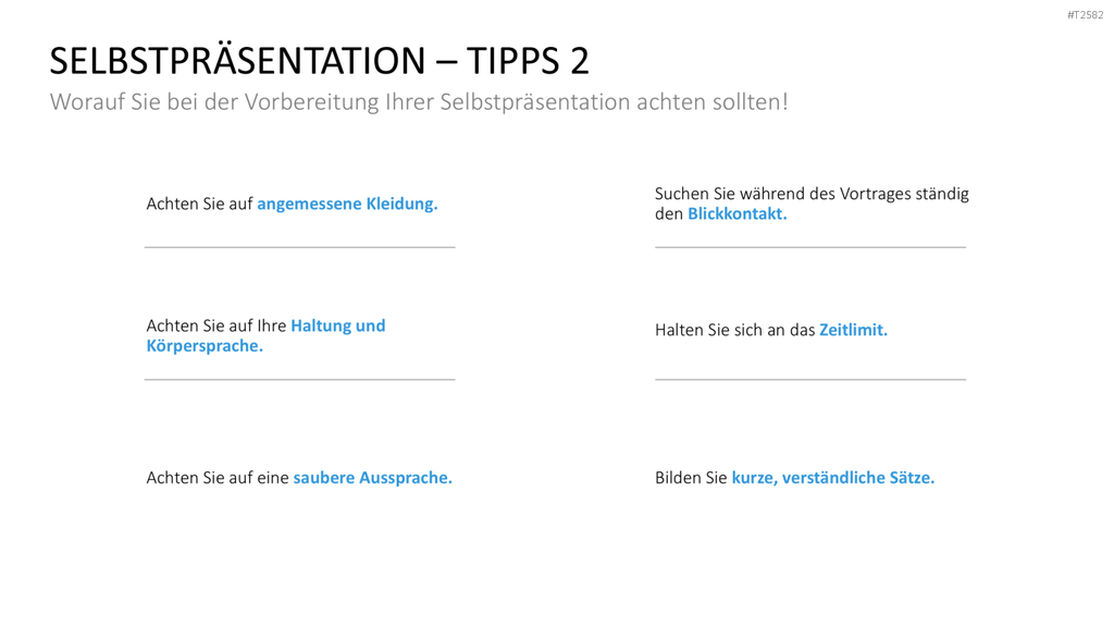 Selbstpräsentation - Geschäftsfrau PowerPoint-Vorlage