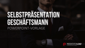 Selbstpräsentation - Geschäftsmann PowerPoint-Vorlage