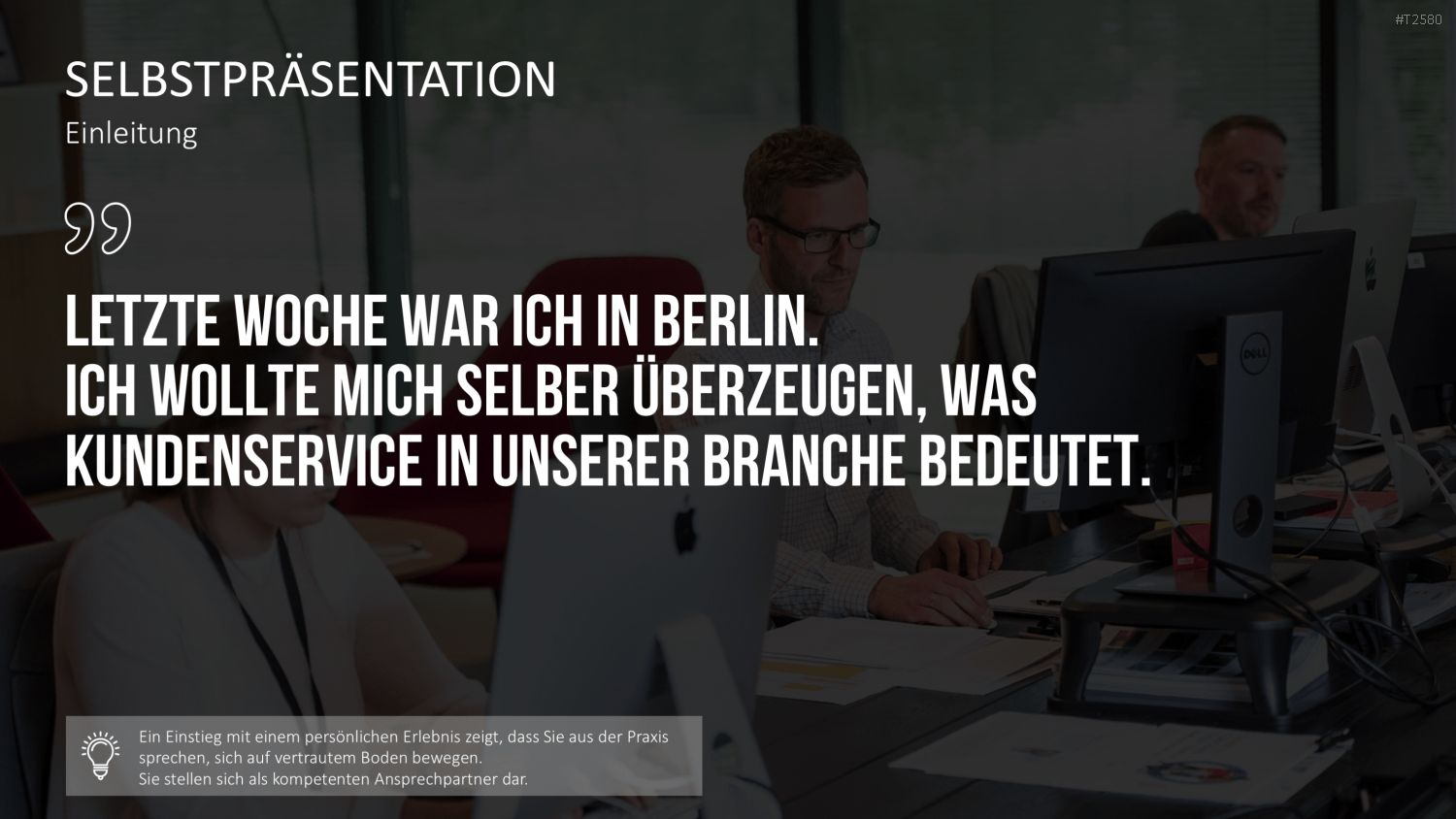 Selbstpräsentation - Geschäftsmann PowerPoint-Vorlage