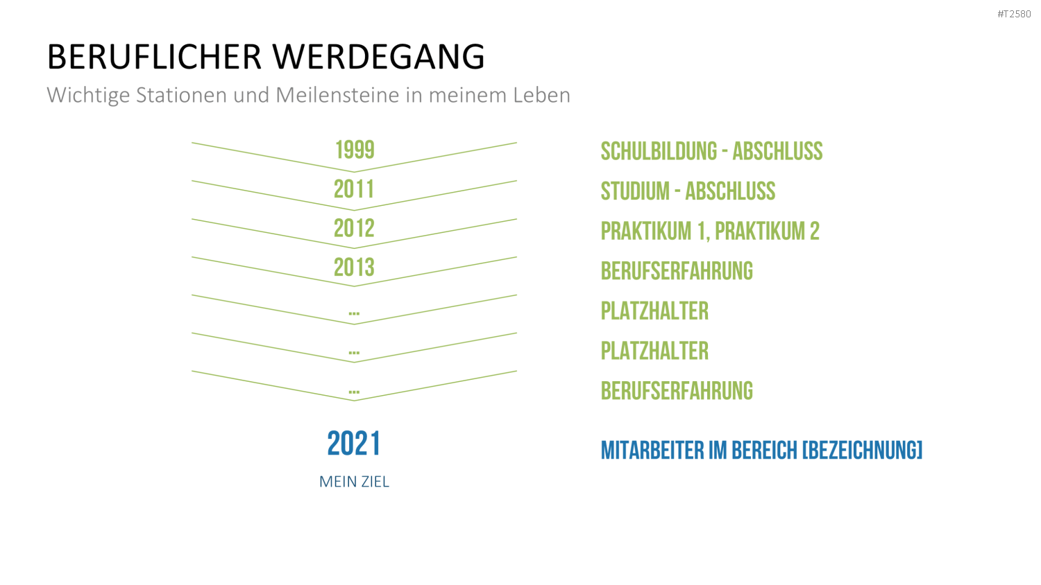 Selbstpräsentation - Geschäftsmann PowerPoint-Vorlage