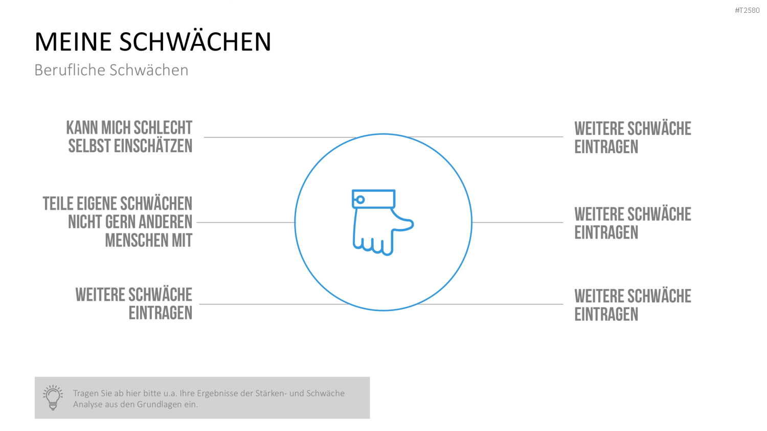 Selbstpräsentation - Geschäftsmann PowerPoint-Vorlage