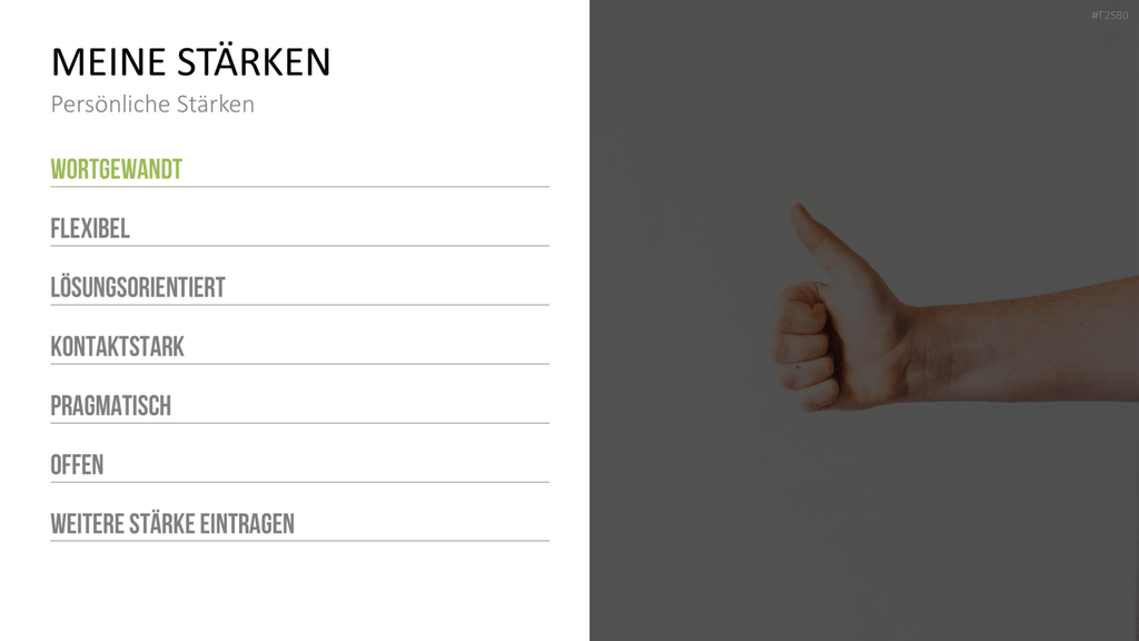 Selbstpräsentation - Geschäftsmann PowerPoint-Vorlage