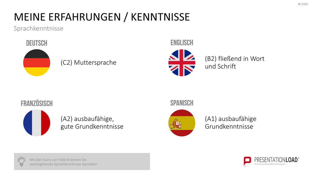 Selbstpräsentation - Geschäftsmann PowerPoint-Vorlage